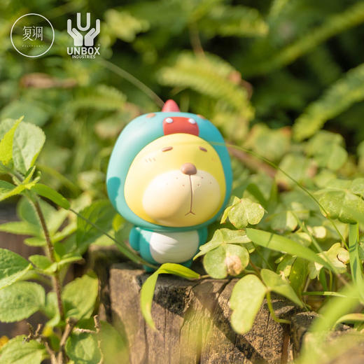 现货 Unbox 无奈熊 原色恐龙版 搪胶 限定 潮玩 摆件 商品图1