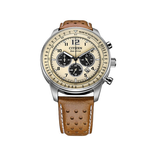 日本西铁城光动能男士手表CA4500-16X 商品图1