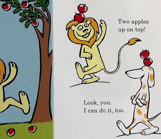 【中商原版】Dr. Seuss：Ten Apples Up On Top 苏斯博士：十个苹果在头上 低幼亲子数字启蒙绘本 纸板书 英文原版 商品图6