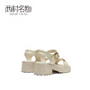 西村名物2021夏季新款牛皮革时尚魔术贴方根时装女凉鞋网红T21BG23411 商品缩略图2