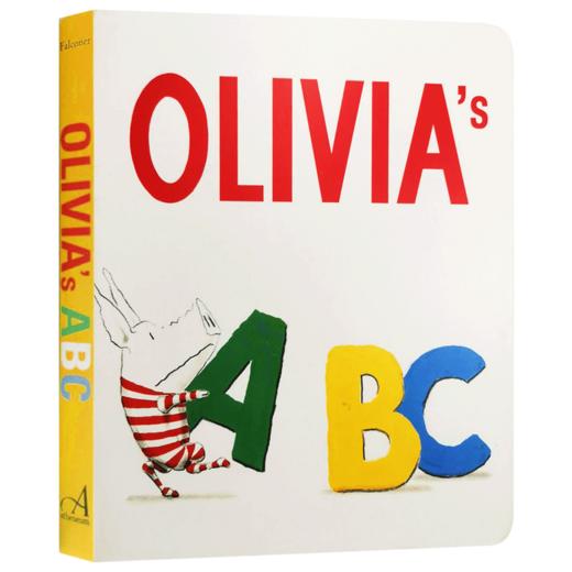 奥莉薇的ABC 英文原版 Olivia's ABC 儿童英语启蒙绘本 字母认知 纸板书 英文版进口原版书籍 商品图0
