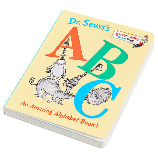 【中商原版】Dr. Seuss：Dr. Seuss's ABC 苏斯博士 ABC字母书 低幼亲子韵律启蒙绘本 纸板书 英文原版 商品图2