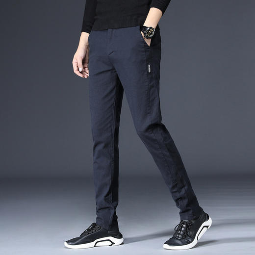 【服饰鞋包】JEANS夏季超薄款男士休闲宽松韩版潮流直筒冰丝运动长裤 商品图6