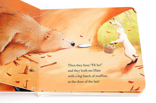 小熊说谢谢 英文原版 Bear Says Thanks 儿童英语启蒙纸板书 社交礼仪启蒙绘本 Karma Wilson 英文版进口原版书籍 商品图2