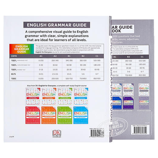 【中商原版】DK English for Everyone English DK人人学英语语法套装 商品图1