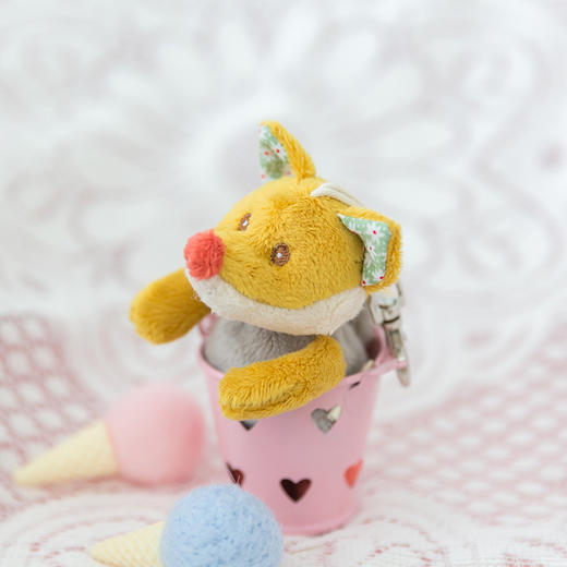 伽百利挂件狐狸KR毛绒玩具/塞缪尔/10CM /W17107 商品图4