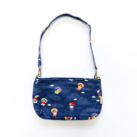 HUJI祤集Butter单肩包插画猫猫和熊熊