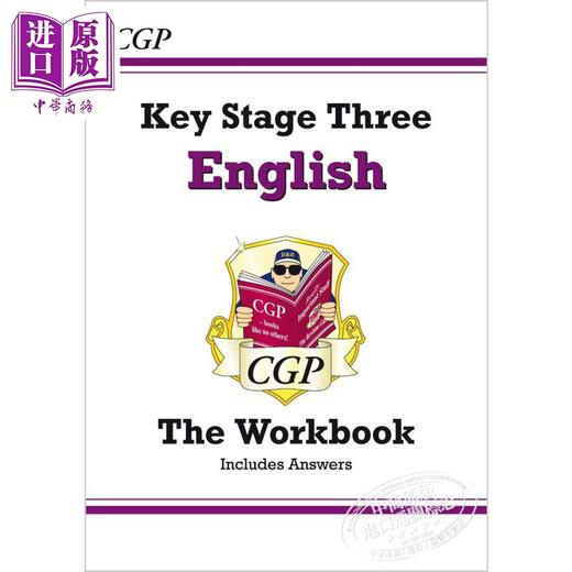 预售 【中商原版】英国CGP原版 Year 7 Maths English 七年级英数综合技能练习套装5册 趣味练习 学练结合 11-12岁 含答案 中学教辅 商品图2