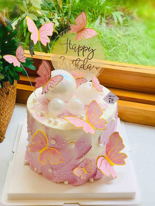 蝴蝶奶油蛋糕 下单前请仔细阅读商品详情 商品图0