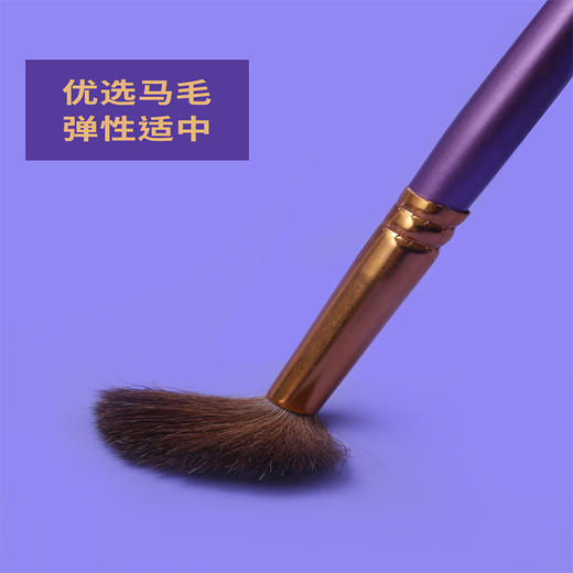 蒙玛特专业水彩画笔5支套（2支圆峰+2支扁峰+1支胖圆峰）文具绘画美术工具 商品图3