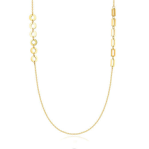 时尚方加圆金属项链 Tracey Chen 商品图3