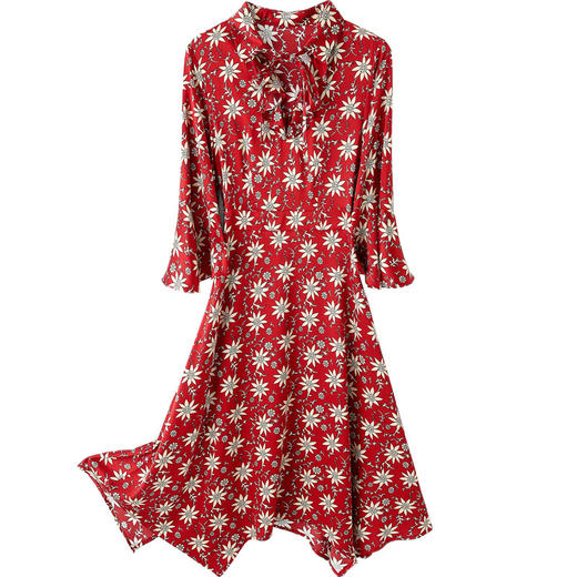 上海旗袍厂ASE-2328真丝连衣裙 商品图4