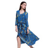 【伯妮斯茵】162S021--蓝色连衣裙--花季的巴旦杏--《生命之美-梵高的花园》 商品缩略图5