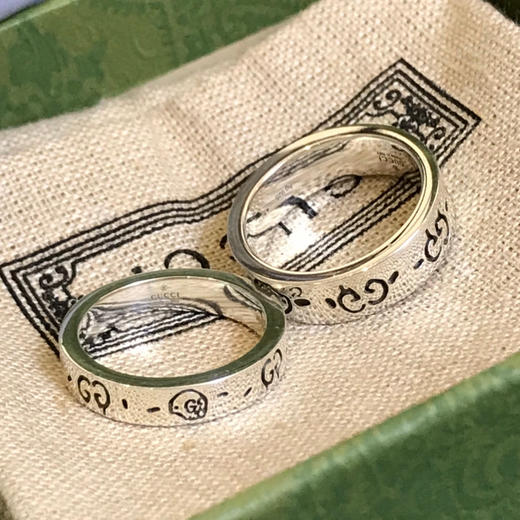 Gucci.925纯银ghost戒指 商品图8