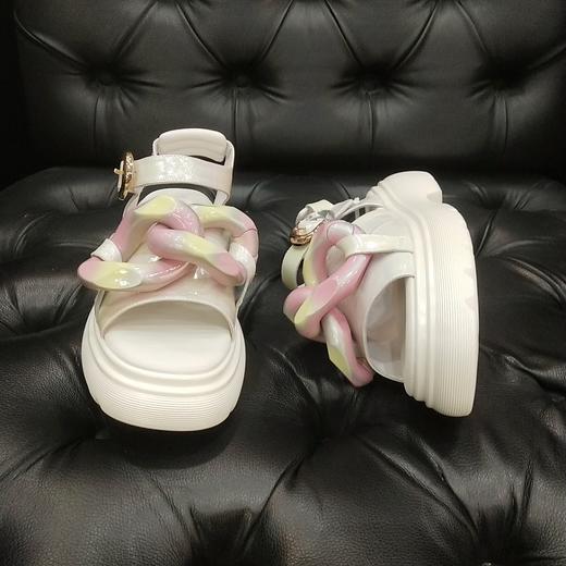 LFGJ 5230 新款真皮休闲凉鞋 商品图3