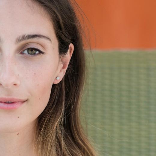 北京仓｜Adina Reyter-Solid Pavé-水滴 钻石 耳钉［美国设计师］ 商品图2