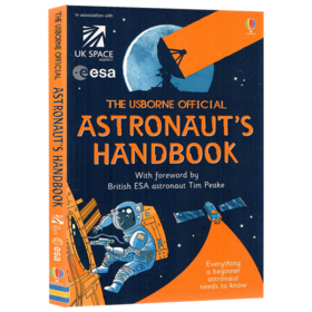 宇航员指导手册 英文原版 The Usborne Official Astronaut's Handbook 儿童科普认知图画书 英文版进口原版英语书籍