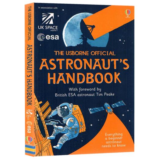 宇航员指导手册 英文原版 The Usborne Official Astronaut's Handbook 儿童科普认知图画书 英文版进口原版英语书籍 商品图0