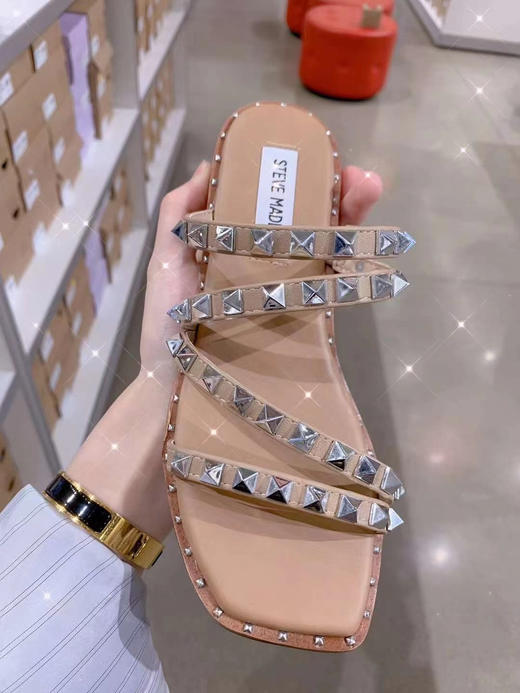 💎Steve Madden🛒👩女士铆钉凉鞋❗️华伦天奴即视感‼️ 商品图5