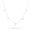 订购10周到｜Adina Reyter-Stack Baguette-五颗 钻石 项链［美国设计师］ 商品缩略图2