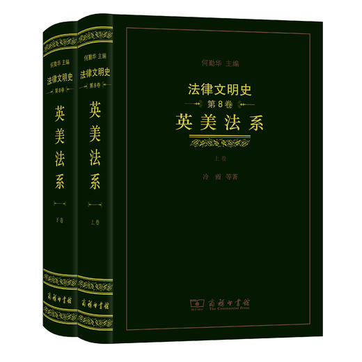 法律文明史(第8卷)：英美法系(全两卷) 商品图0