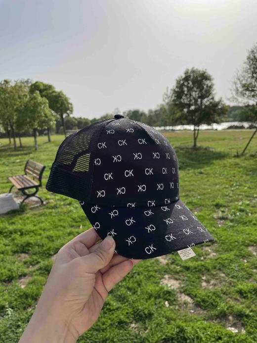夏季透气CK字母男士黑色棒球帽 商品图1