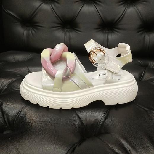 LFGJ 5230 新款真皮休闲凉鞋 商品图1