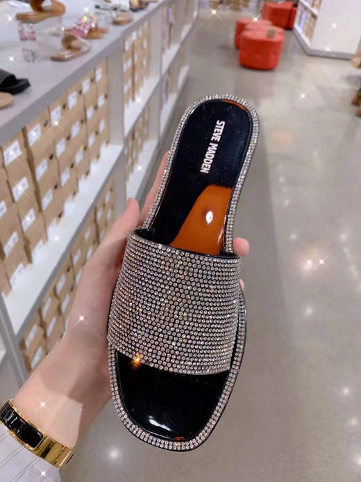 💎Steve Madden🛒👩女士水晶凉鞋❗️谁穿谁好看[色][色] 商品图7