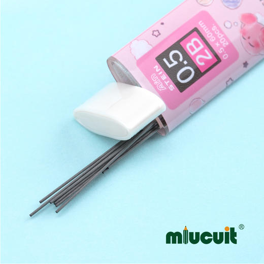 日本CUTE MODEL迪士尼铅芯HB2B卡通限定不易断自动铅笔替芯0.5mm 商品图3