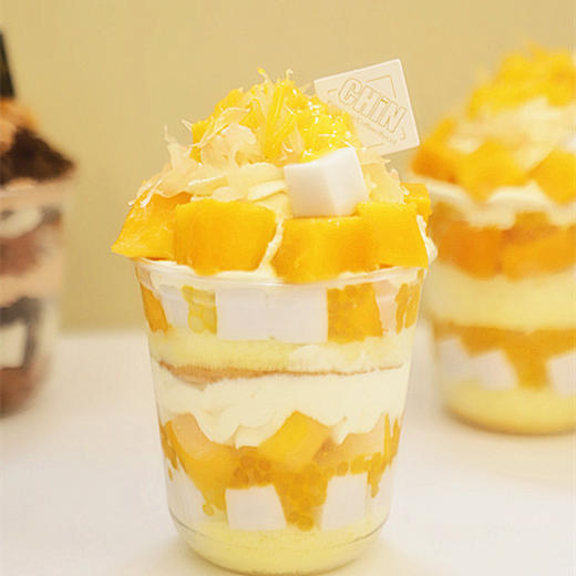 杨枝甘露啵啵杯蛋糕 商品图0