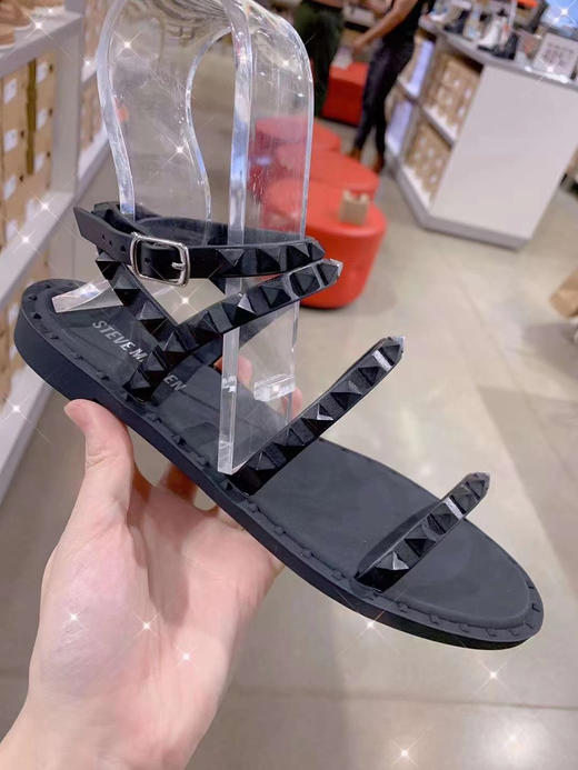 🔥Steve Madden🛒👩女士铆钉凉鞋❗️华伦天奴即视感‼️ 商品图5