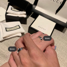 Gucci.925纯银ghost戒指