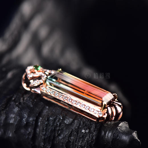 【轻红】西瓜碧玺坠-CB12103051 商品图5