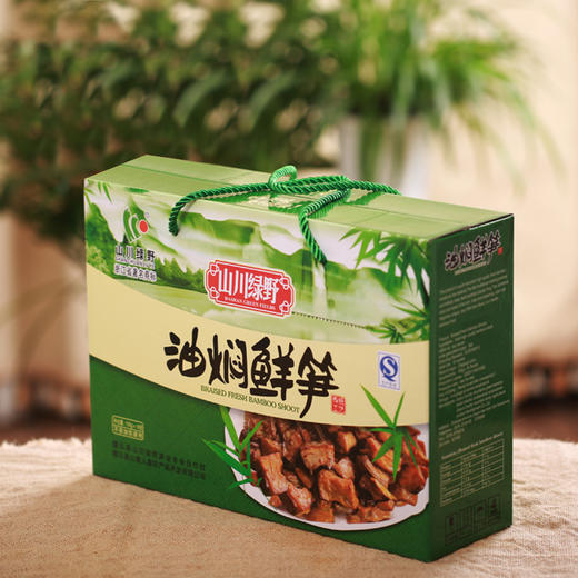 山川绿野油焖鲜笋礼盒100g*15 商品图0
