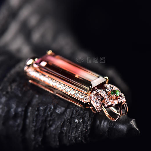 【轻红】西瓜碧玺坠-CB12103051 商品图6