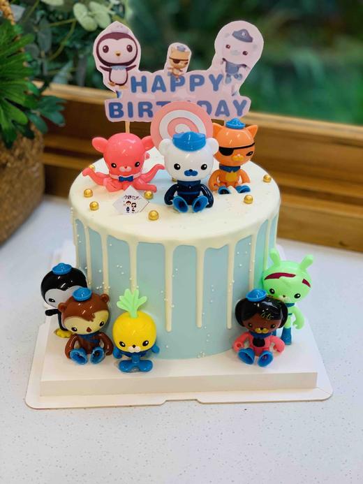 海底小纵队奶油蛋糕 下单前请仔细阅读商品详情 商品图0