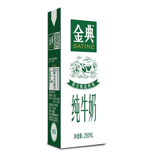 伊利 金典纯牛奶 250ml*12 商品图1