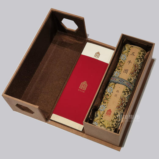 故宫《五牛图》丝绸画卷 商品图10