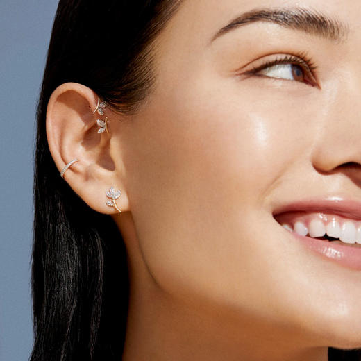 北京仓｜Adina Reyter-Garden Party Pavé-蝴蝶 钻石 耳钉［美国设计师］ 商品图1