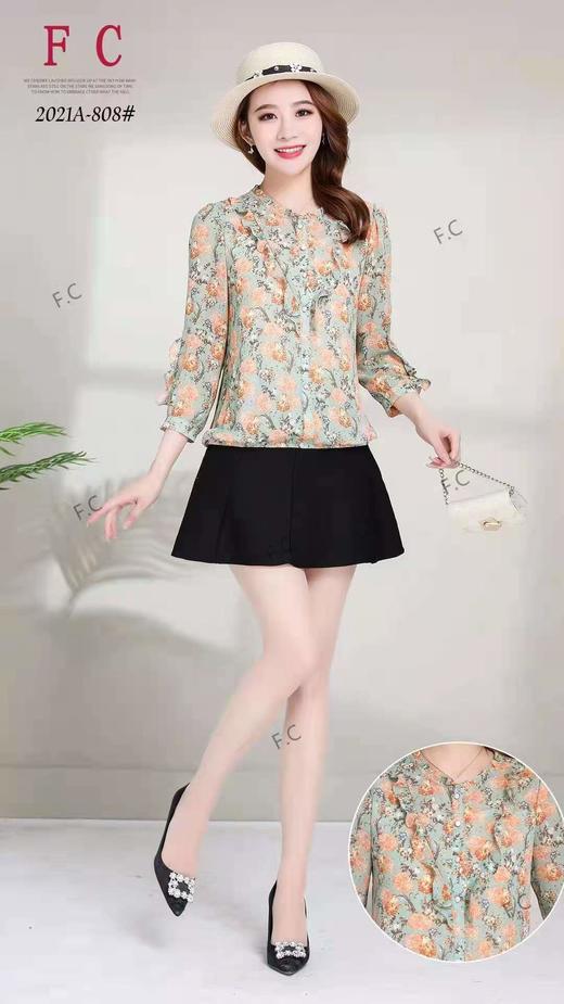 丰采808中袖小衫 商品图0