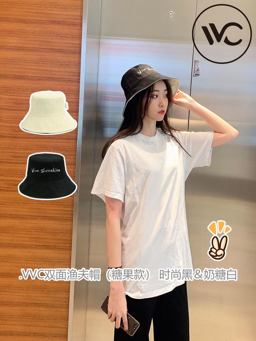 韩国VVC渔夫帽防晒帽糖果色夏季百搭帽子遮阳帽防紫外线太阳帽 商品图3