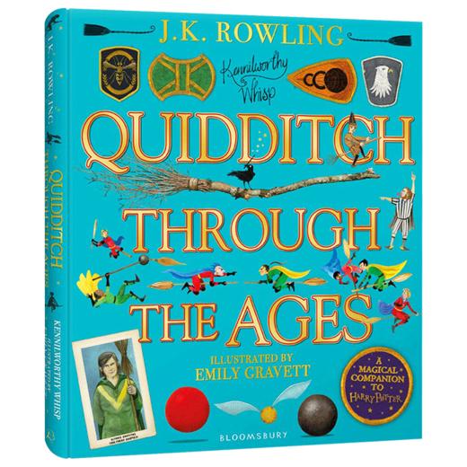 神奇的魁地奇球 英文原版 Quidditch Through the Ages 插图版 哈利波特外传 JK罗琳 英文版进口原版英语书籍 商品图3