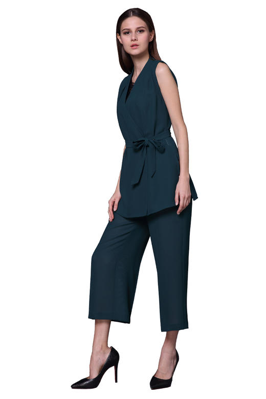 【伯妮斯茵】162A108--绿色外套--《花盆里的瓜叶菊》--《生命之美-梵高的花园》 商品图0