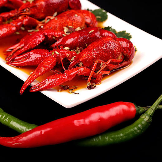 湖北潜江 神虾皇后神惊小龙虾600克/盒任意3盒顺丰包邮 商品图3