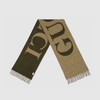 GUCCI 古驰 男士提花徽标字样羊毛混纺围巾 绿色 644403 4GA41 3366 商品缩略图3