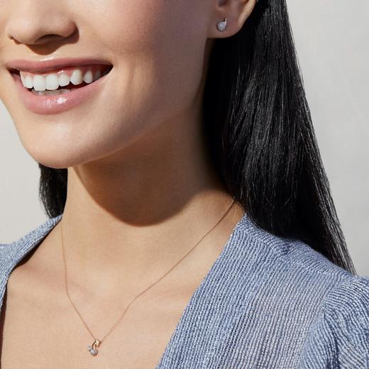 订购10周到｜Adina Reyter-Fresh Fruit Pavé Cherry-樱桃 钻石 项链［美国设计师］ 商品图0