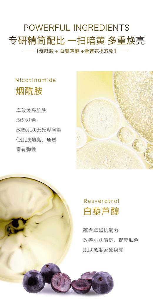 佰草集典萃烟酰胺焕亮冻干安瓶精华液4支装，7支装 商品图2