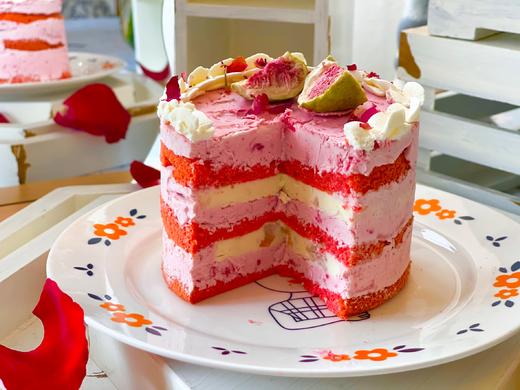 2四寸红丝绒树莓桃胶蛋糕 商品图11