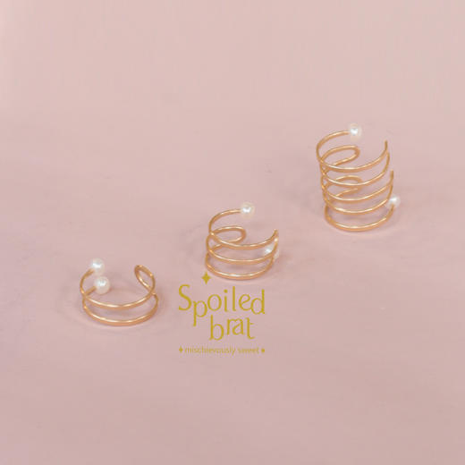 spoiledbrat jewelry珍珠耳骨夹 商品图0