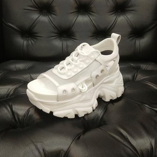 LFGJ 5232 新款时尚小众设计系带增高厚底凉鞋 商品图0